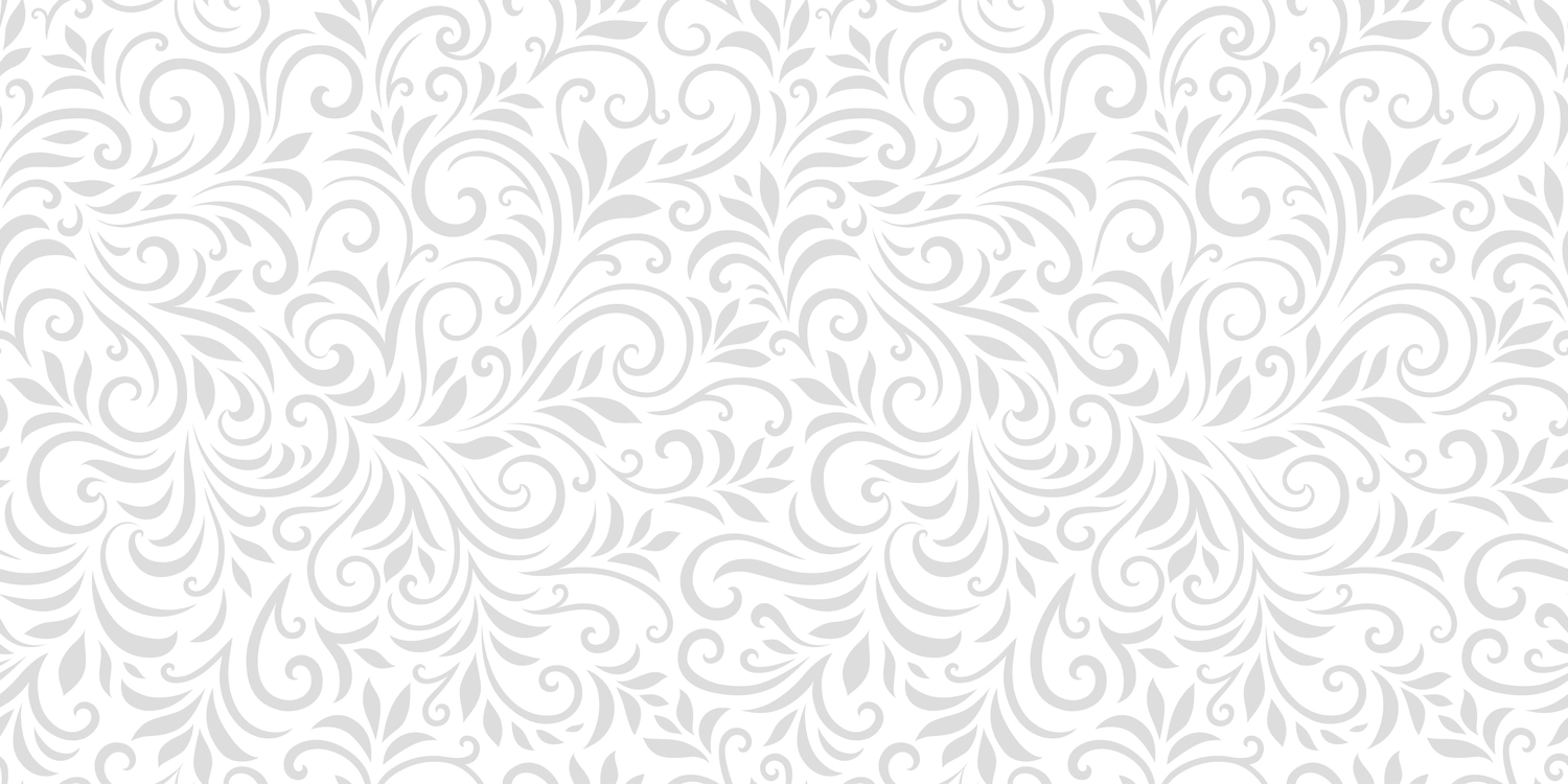 Uniting Sound Media – Videoproduzent – Nahtloses Vektormuster mit Blättern und Ranken